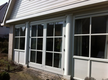 Vrijstaande woning, huizen, buitenschiderwerk