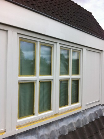 Dakapel, vrijstaande woning, Huizen, buitenschilderwerk