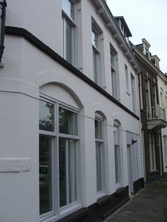 Zijkant, hoekwoning, Utrecht, resultaat, buitenschilderwerk