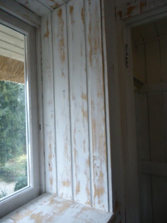 Helemaal vlak geschuurd