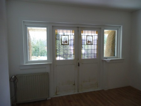 Mooie glas in lood deuren