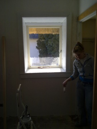 Kozijnen in de grondverf zetten